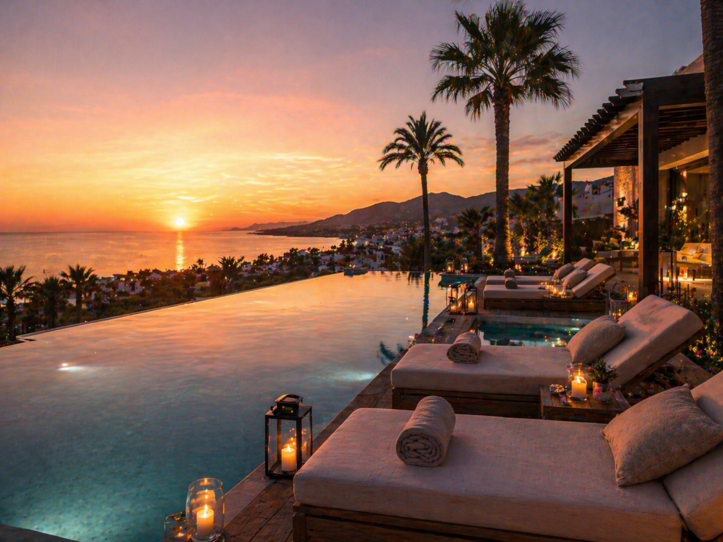 Relaxed luxury home lifestyle in Spain
